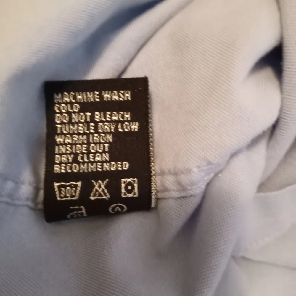 Eighty Eight platinum men's cotton long sleeve button-down oxford SZ large - Picture 3 of 8